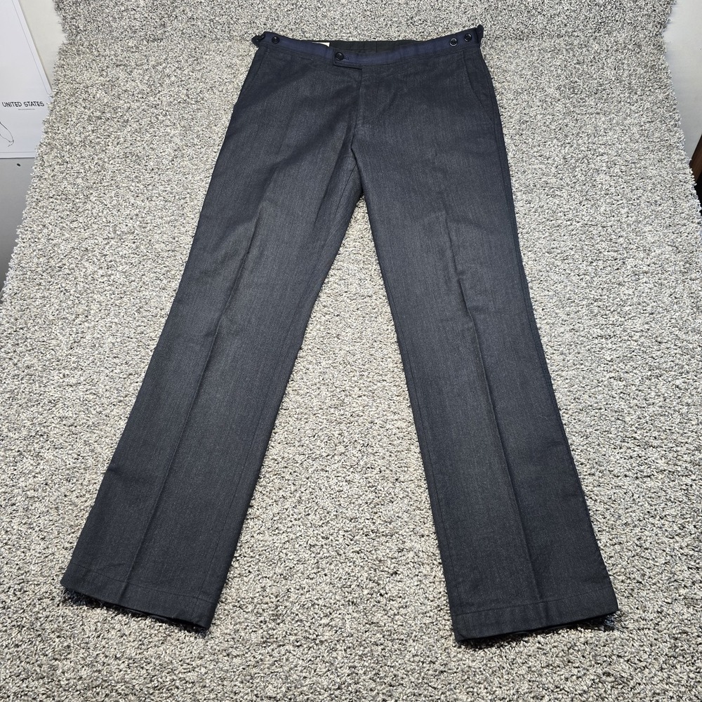 Dries Van Noten Cotton/wool Trousers Men Size 34x33